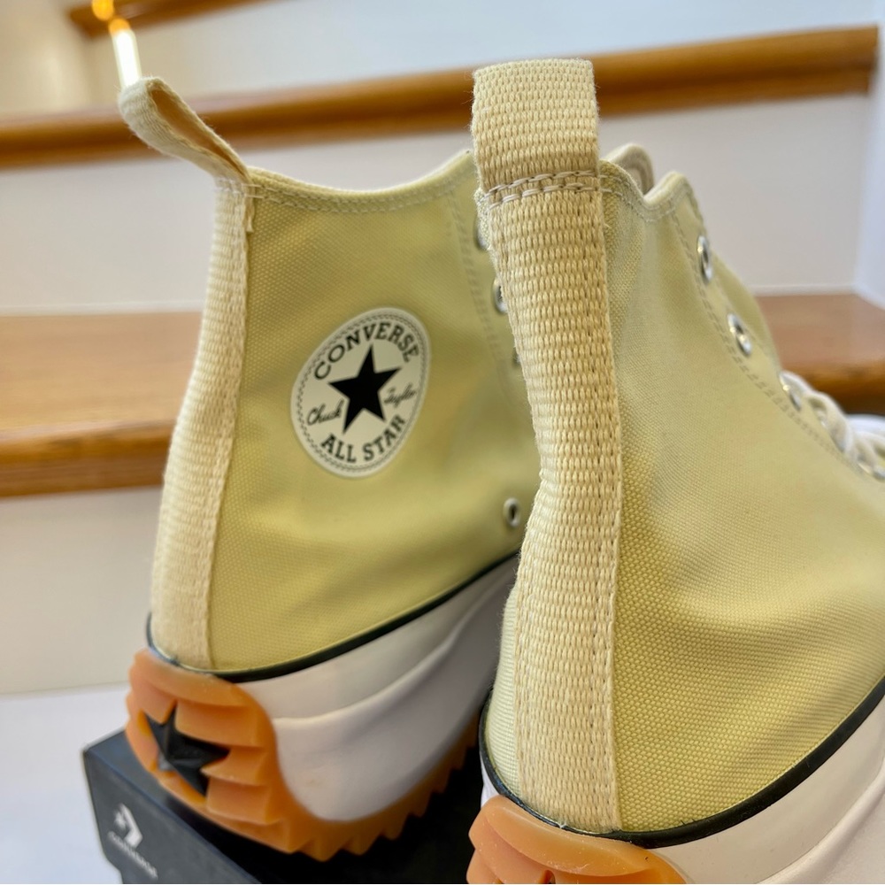 NWT Converse Run Star Hike Platform lemon drop high top Chuck Taylor sneaker - Picture 5 of 12